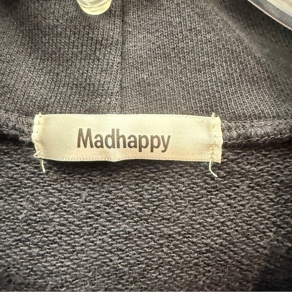 Madhappy Hoodie Mens Size Small Black Block Party New - Picture 3 of 6